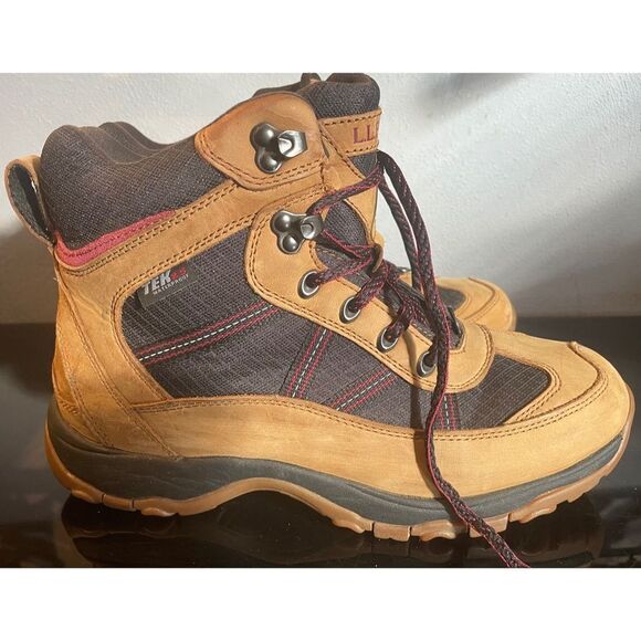 LL Bean Primaloft 200 Gram WP Tek 2.5 Hiking Boots Men’s Size 8W 296512 - Picture 3 of 8